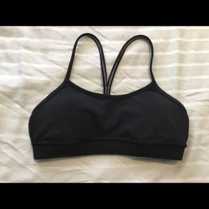 lululemon athletica flow y sports bra size 4